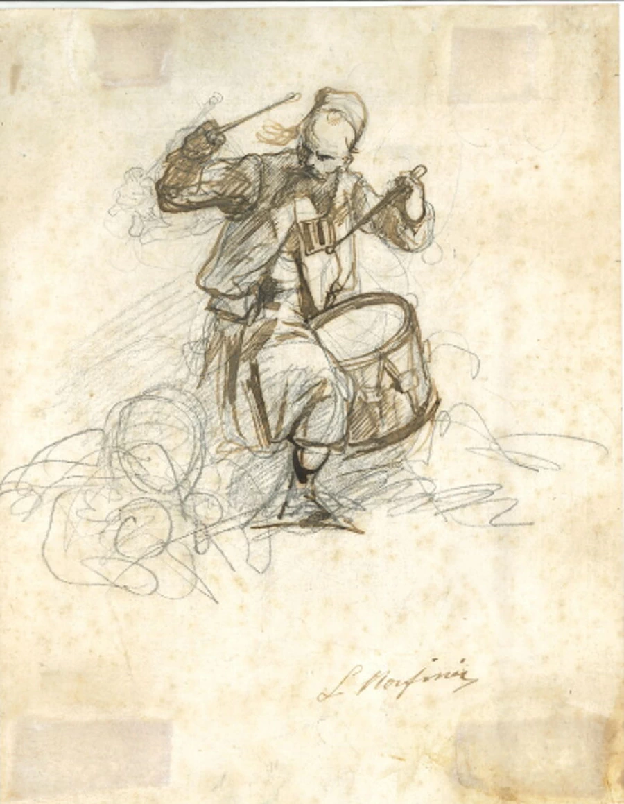 Figura di zuavo - Museo di San Martino dela Battaglia, Desenzano del Garda, Brescia